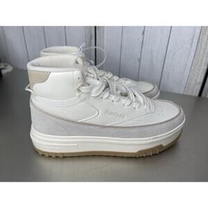 New! Reebok Club C Geo Chalk Modern Beige Women's Mid-Top Shoes Size 7